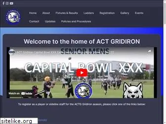 actgridiron.com.au