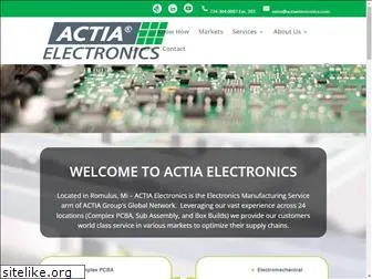 actiaelectronics.com