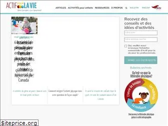 actifpourlavie.com