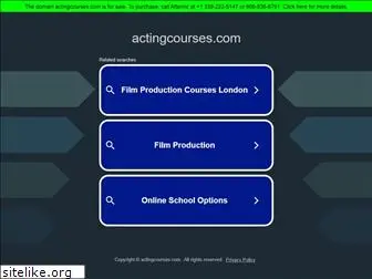 actingcourses.com