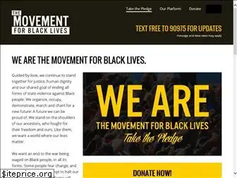 action.movementforblacklives.org