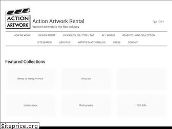 actionartworkrental.com