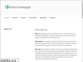 actionforesight.net