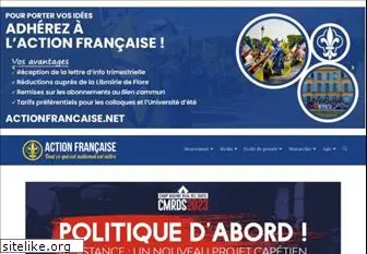 actionfrancaise.net