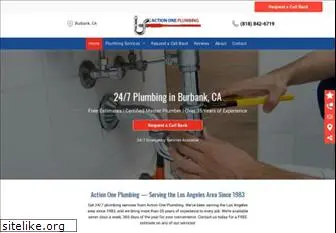 actiononeplumbing.com