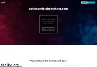 actionscriptcheatsheet.com