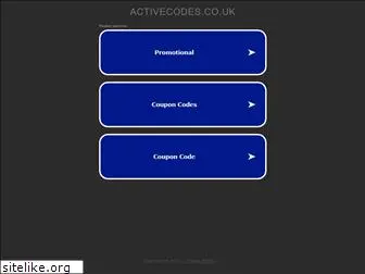 activecodes.co.uk