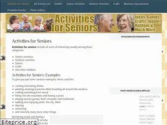 activities-for-seniors.info