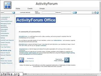 activityforum.co.uk