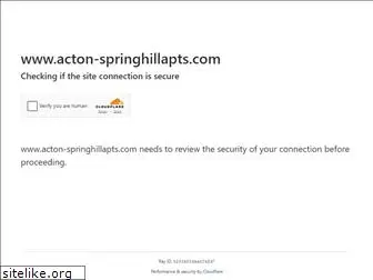 acton-springhillapts.com