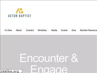 actonbaptist.com