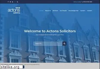 actons.co.uk