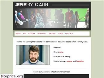 actorjeremykahn.com