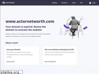 actornetworth.com