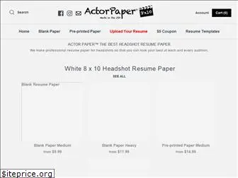 actorpaper.com