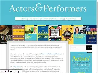 actorsandperformers.com