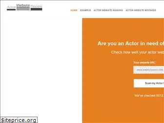 actorwebsitereview.com