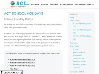 actschoolholidays.com.au