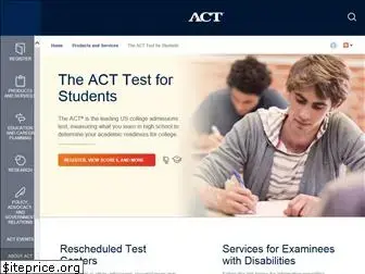 actstudent.org