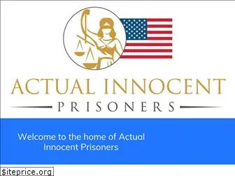actualinnocentprisoners.com