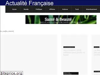 actualitefrancaise.net