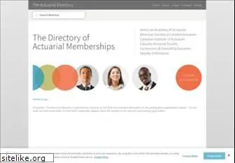 actuarialdirectory.org