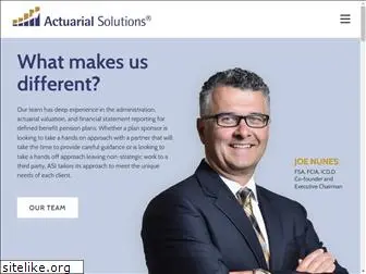 actuarialsolutionsinc.com