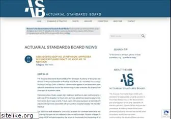 actuarialstandardsboard.org