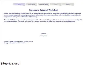 actuarialworkshop.com