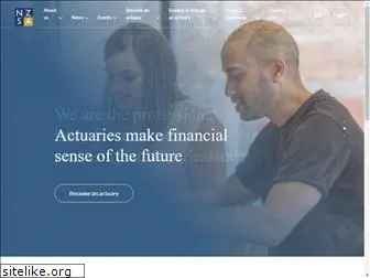 actuaries.org.nz