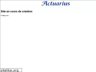 actuarius.com