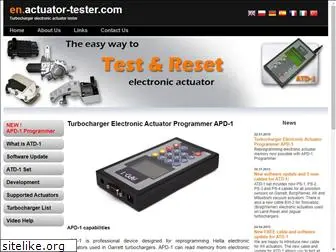 actuator-tester.com