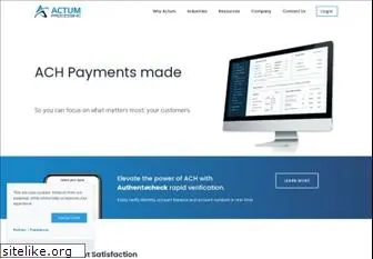 actumprocessing.com