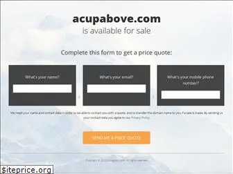 acupabove.com