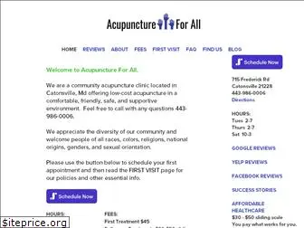 acupunctureforall.com