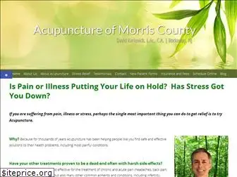 acupunctureofmorriscounty.com