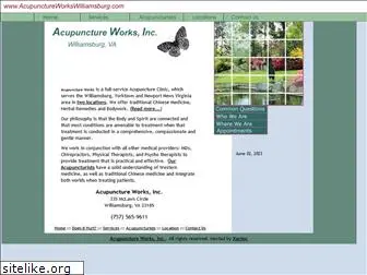 acupunctureworkswilliamsburg.com