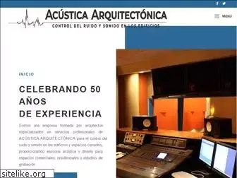 acusticaarquitectonica.com