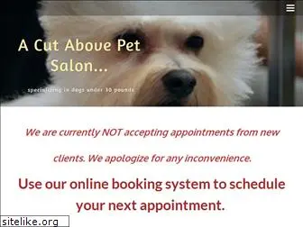 acutabovepetsalon.com