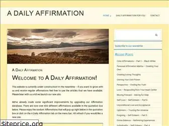 adailyaffirmation.com