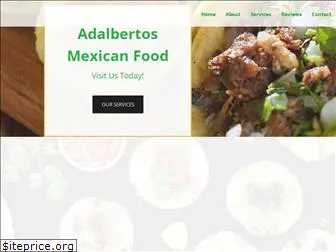 adalbertosmexfood.com