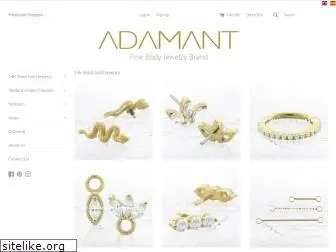 adamantbodyjewelry.com