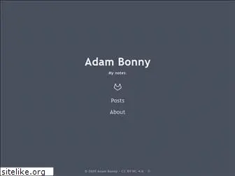 adambonny.com