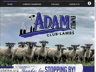 adamfamilyclublambs.com