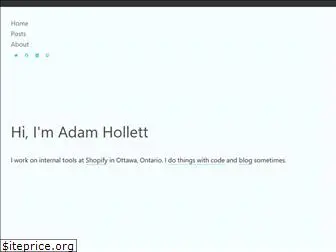 adamhollett.com