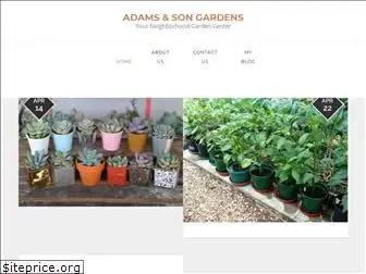 adamsandsongardens.com