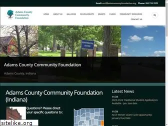 adamscountyfoundation.org