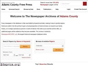 adamscountyia.newspaperarchive.com