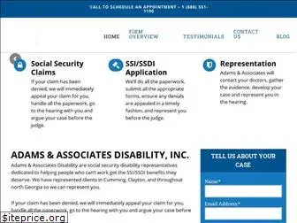 adamsdisability.com