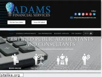 adamsfinancialservice.com